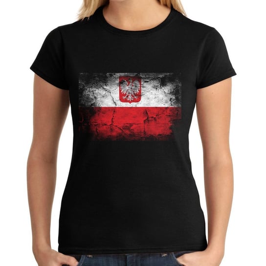 Koszulka patriotyczna z flagą Polski orłem Stedman