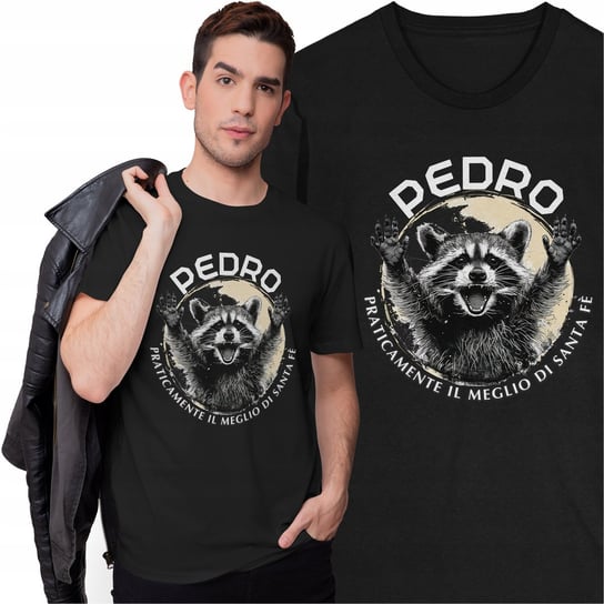 Koszulka Pedro Pedro Pedro Pe Śmieszny Prezent Mem Memy Szop Pracz Raccoon Inna marka