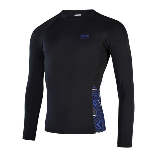 Koszulka Pływacka Męska Długi Rękaw Speedo Eco End Black/Blue R.L Speedo