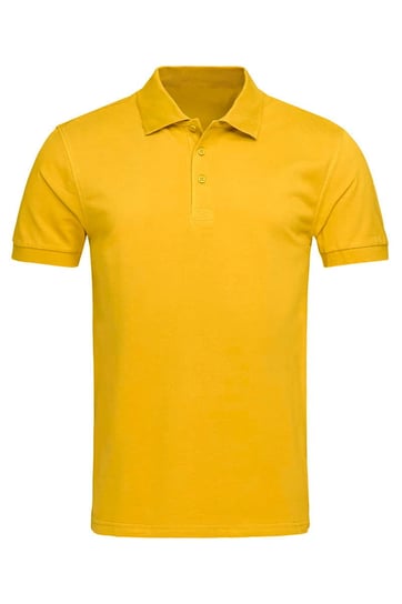 Koszulka polo medyczna męska żółta XXL M&C