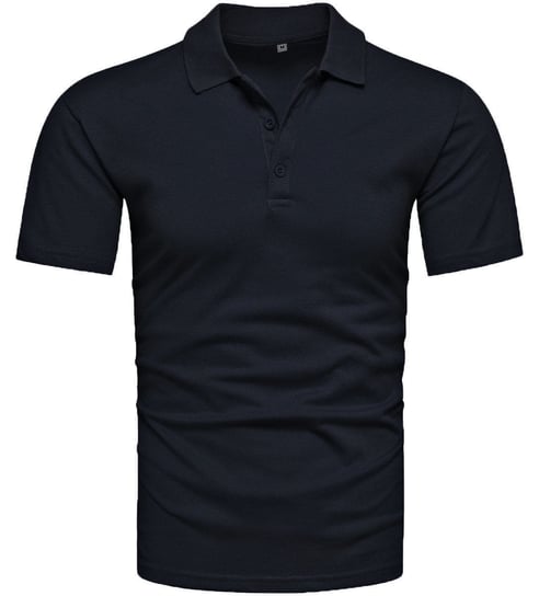 Koszulka Polo Męska Czarna Recea - Xxl Inna marka