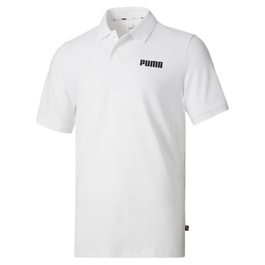 Koszulka polo męska Puma ESS PIQUE biała 84722602-M Puma