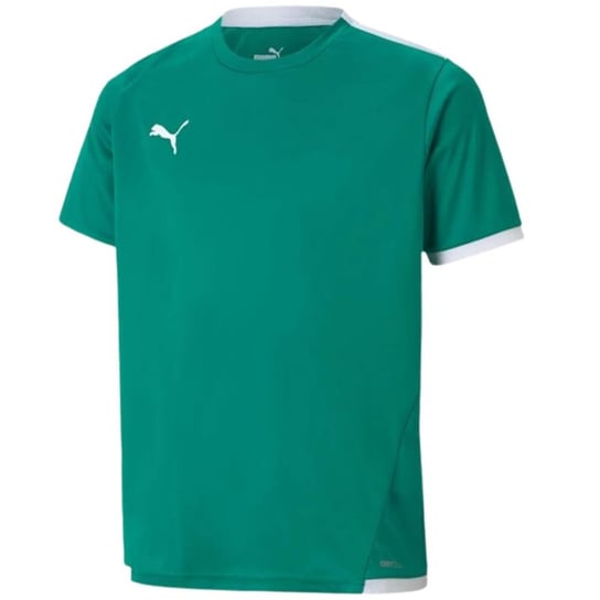 Koszulka Puma teamLIGA Jersey Jr 704925 (kolor Zielony, rozmiar 128cm) Puma