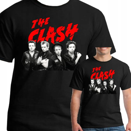 Koszulka Punk Rock The Clash Prezent L 3290 Czarna Inna marka