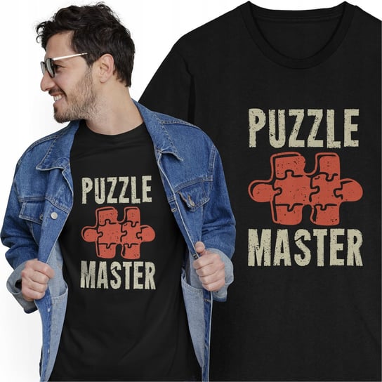 Koszulka Puzzle Master Układanki Gry Logiczne Planszowe Inna marka