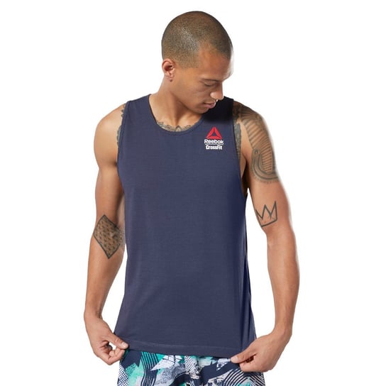 Koszulka Reebok CrossFit ActivChill męska termoaktywna bezrękawnik sportowy-M Reebok