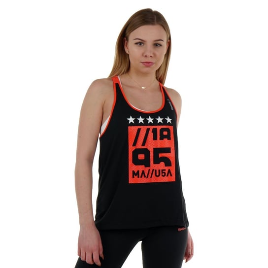 Koszulka Reebok Gymana Tank damska bokserka top termoaktywny-L Reebok