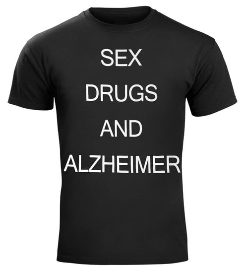 koszulka SEX DRUGS AND ALZHEIMER-M Inny producent