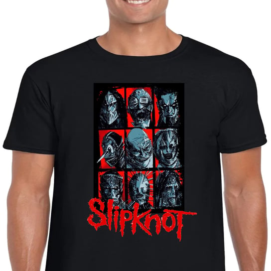 Koszulka Slipknot Heavy Metal Rock Horror L Czarna 3348 Inna marka