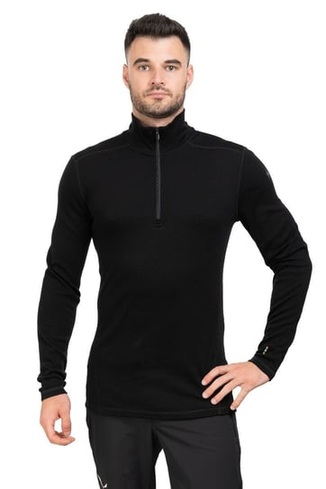 Koszulka Smartwool Classic Thermal Merino Base Layer 1/4 Zip-Black s SmartWool