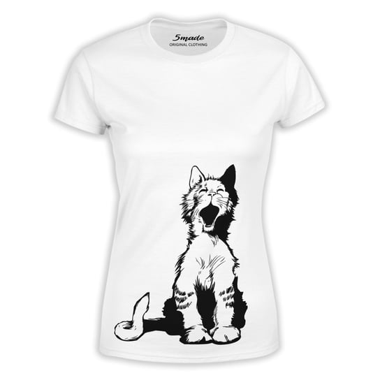 Koszulka śpiewający kot-L 5made