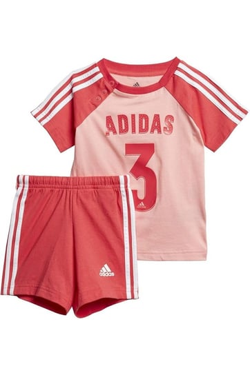 Koszulka + spodenki komplet dziecięcy Adidas I Sport Sum Set bawełniany-68 Adidas