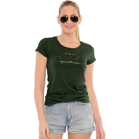 Koszulka SPOOKS Annber damska zielona, rozmiar: S Inna marka