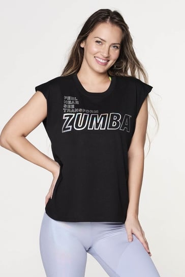Koszulka Sportowa Czarna Zumba Electric Muscle L Zumba