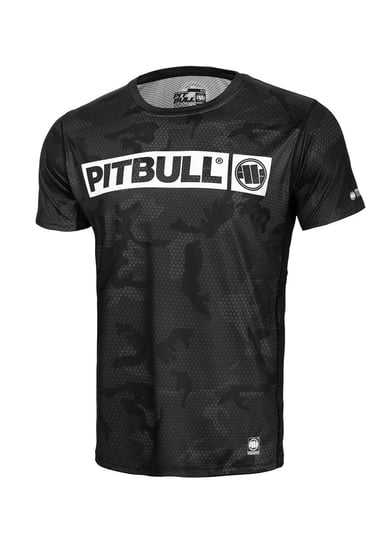 Koszulka Sportowa NET CAMO HILLTOP All Black Camo 3XL Pitbull West Coast
