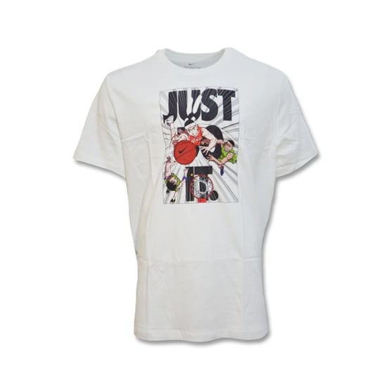 Koszulka sportowa Nike "Just Do It" OC Basketball Art T-shirt White - DD0807-100-XXL Nike