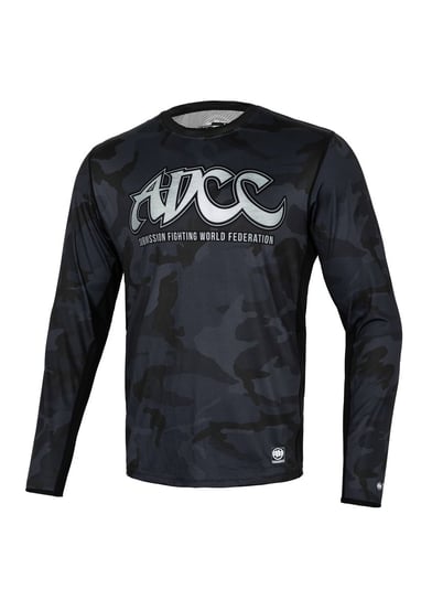 Koszulka sportowa z długim rękawem ADCC 2 All Black Camo XXL Pitbull West Coast
