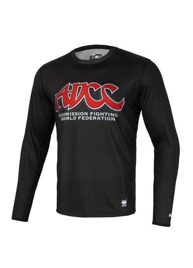 Koszulka sportowa z długim rękawem ADCC 2 Czarna M Pitbull West Coast