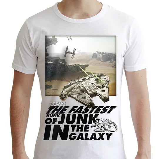 koszulka star wars - t-shirt falcon graphic (xs) Inna marka