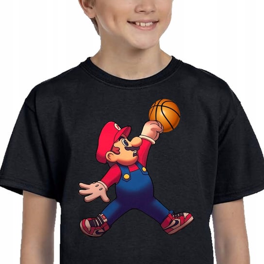 Koszulka Super Mario Bros Jordan 116 Czarna 3303 Inna marka