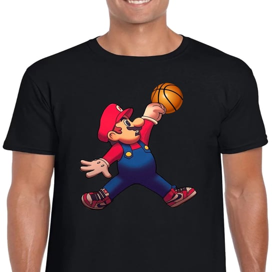 Koszulka Super Mario Bros Jordan M 3303 Czarna Inna marka
