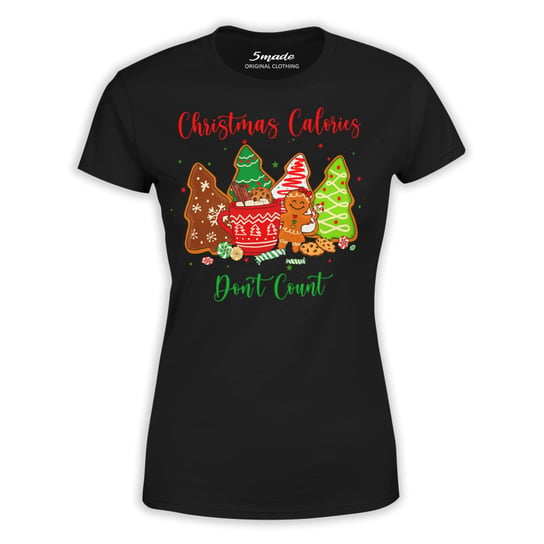 Koszulka świąteczne kalorie się nie liczą-3XL 5made