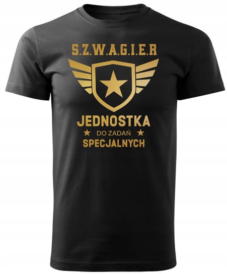 Koszulka Szwagier Złota Jednostka Specjalna Xxl Z1 Propaganda