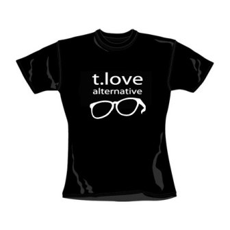 Koszulka T.Love Alternative (Black, Women's, Size: XS) Merchlabel