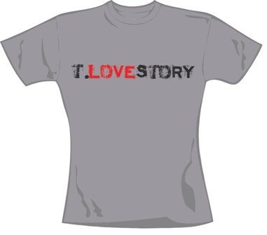 Koszulka T.Love T.Lovestory Grey, Women's, Size: M Merchlabel