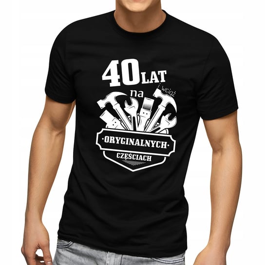 Koszulka T-Shirt 40 Urodziny Męska M Prezent Y2 Inna marka