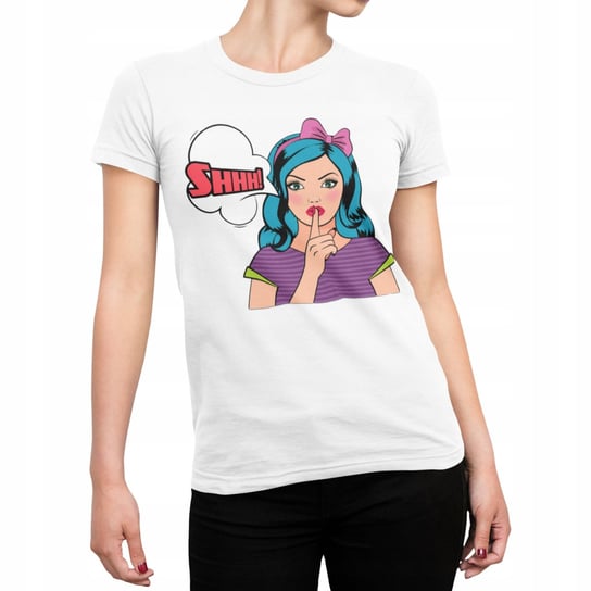 Koszulka T-shirt Damska dla niej Komiks pop art- L Inna marka