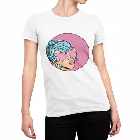 Koszulka T-shirt Damska dla niej Komiks pop art-XS Inna marka