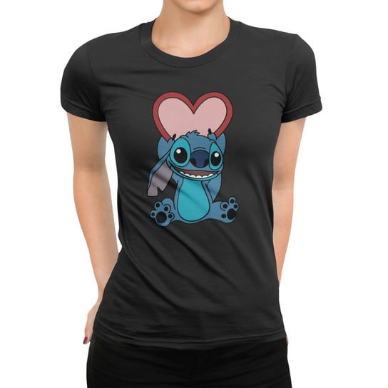 KOSZULKA T-SHIRT DAMSKA Z NADRUKIEM LILO STICH STICH DUŻY WYBÓR -M Inna marka