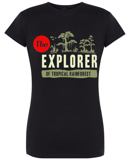 Koszulka T-Shirt damski Las Explorer r.S Inna marka