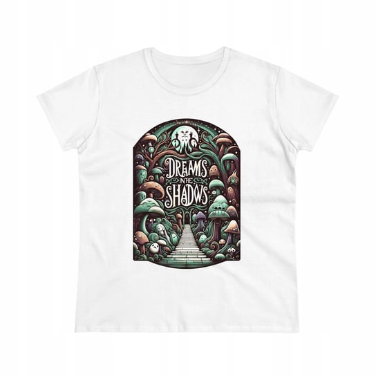 Koszulka T-shirt damski nadruk DREAMS IN THE SHADOWS M slavmod
