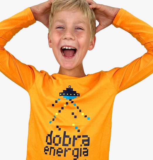 Koszulka T-Shirt Dziecięca Chłopięca Z Długim Rękawem 146 Energia ! Endo Endo