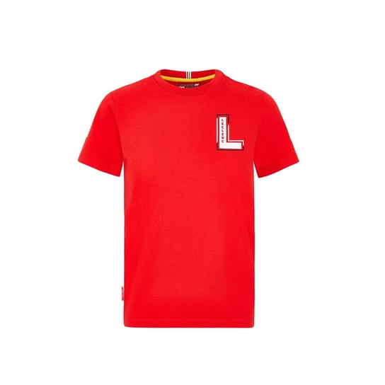 Koszulka T-shirt dziecięca czerwona Leclerc Driver Ferrari F1 - 116 cm (dzieci) Scuderia Ferrari F1 Team