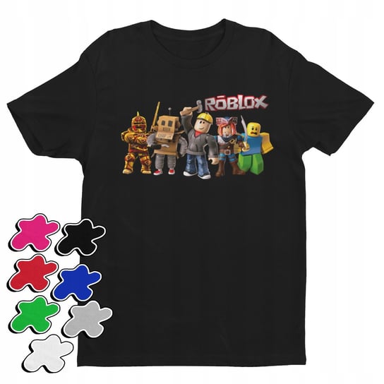 Koszulka T-Shirt Dziecięca Z Nadrukiem Dla Gracza Roblox Gry -Xs 110-116 Inna marka