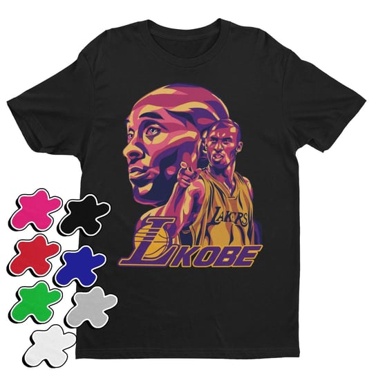 Koszulka T-Shirt Dziecięca Z Nadrukiem Lakers Kobe Bryant Nba -M 134-146 Inna marka