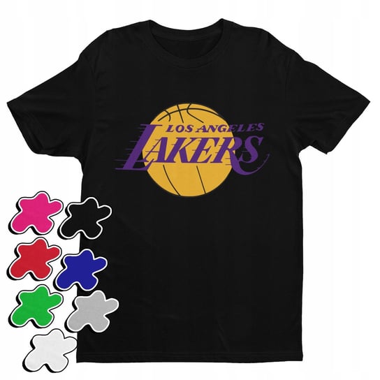 KOSZULKA T-SHIRT DZIECIĘCA Z NADRUKIEM LAKERS LEBRON JAMES NBA -L 146-158 Inna marka