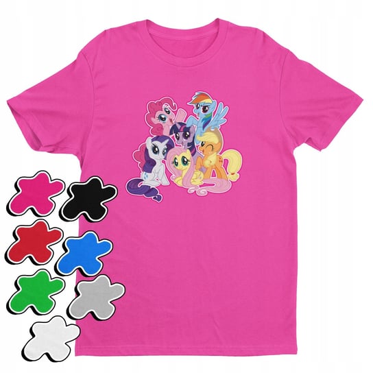 Koszulka T-Shirt Dziecięca Z Nadrukiem My Little Pony Różne -Xs 110-116 Inna marka