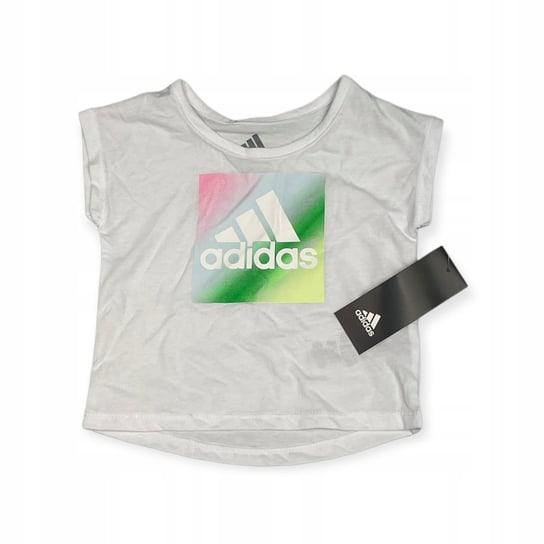 Koszulka t-shirt dziewczęcy logo ADIDAS 6 msc Adidas