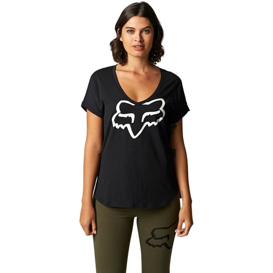 Koszulka T-Shirt FOX LADY BOUNDARY , kolor czarna M Fox