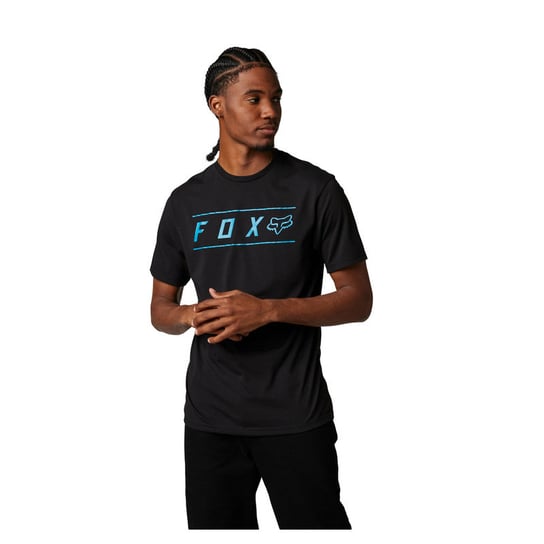 Koszulka T-Shirt FOX PINNACLE TECH TEES, kolor czarny, rozmiar L Fox