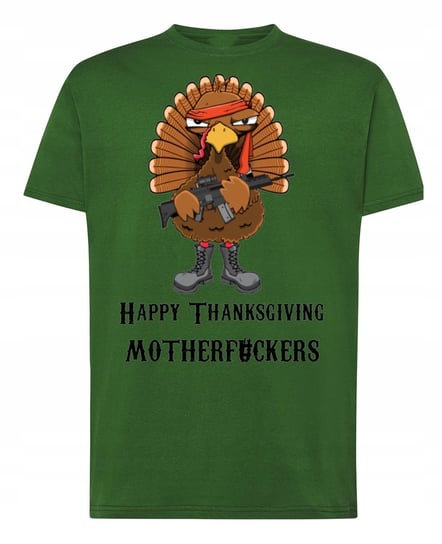 Koszulka T-shirt Happy Thanksgiving Indyk r.3XL Inna marka