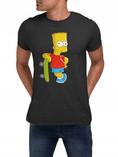 Koszulka T-shirt MĘSKA -BARD SIMPSON BAJKA- M Inna marka