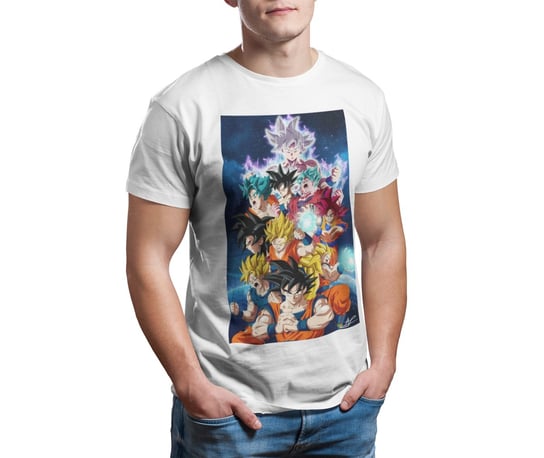 Koszulka T-shirt Męska-Dragonball goku anime3XL Inna marka