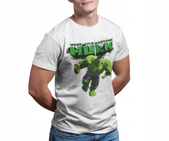 Koszulka T-shirt Męska - hulk avengers marvel- XXL Inna marka