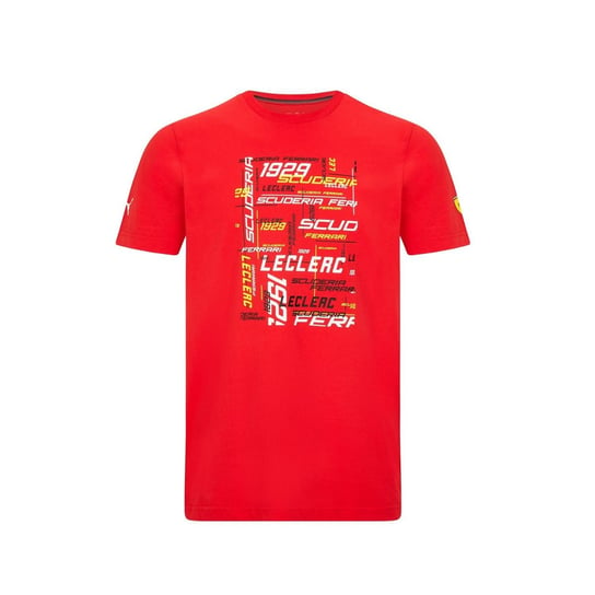 Koszulka T-shirt męska Leclerc Driver Ferrari F1 2021 - M Scuderia Ferrari F1 Team