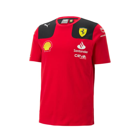 Koszulka T-shirt męska Leclerc Team Ferrari F1 2023 Scuderia Ferrari F1 Team